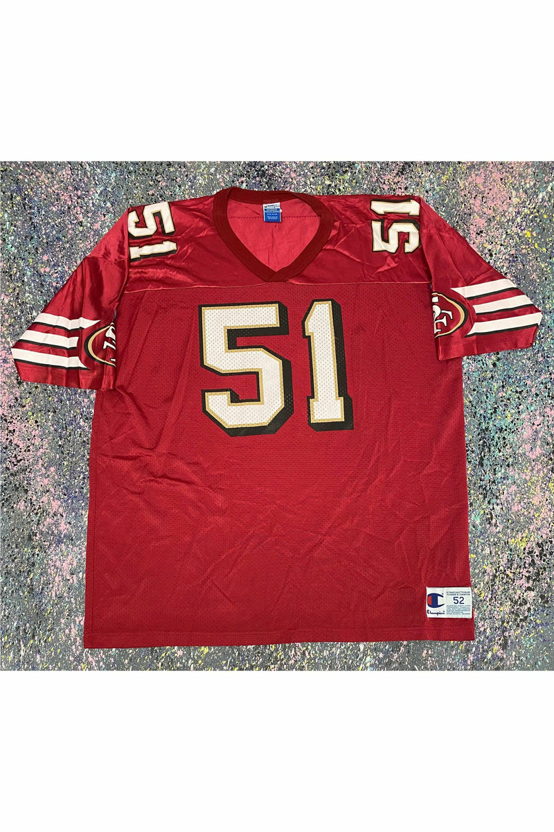 Vintage Champion Ken Norton Jr. San Francisco 49ers Jersey- SZ 52 –  BACK2THEVINTAGE