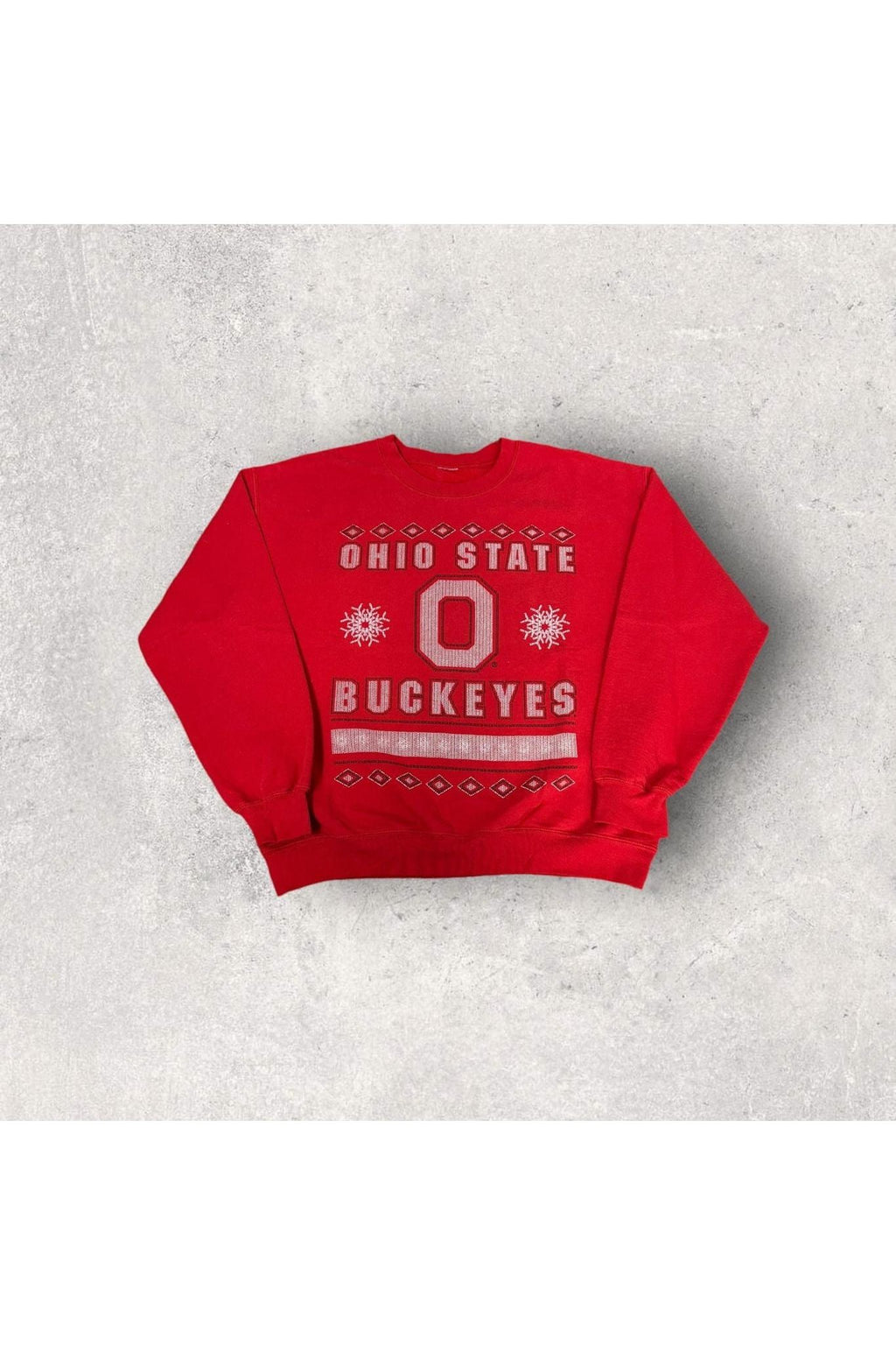 Vintage Ohio State Buckeyes Christmas Crewneck- M/L