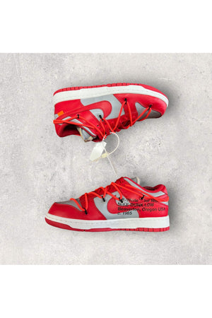 Nike Dunk Low OFF-WHITE UNIVERSITY RED