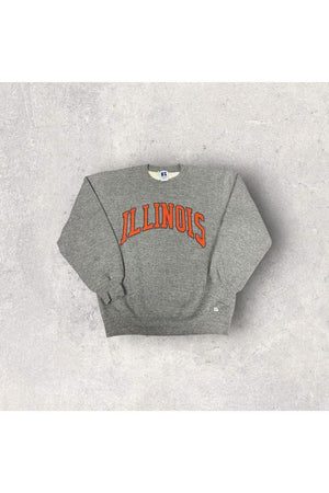 Vintage Made In USA Russell University of Illinois Crewneck- M