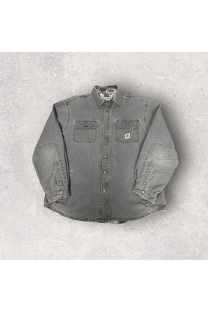 Carhartt Flannel Lined Workwear Button Up- L