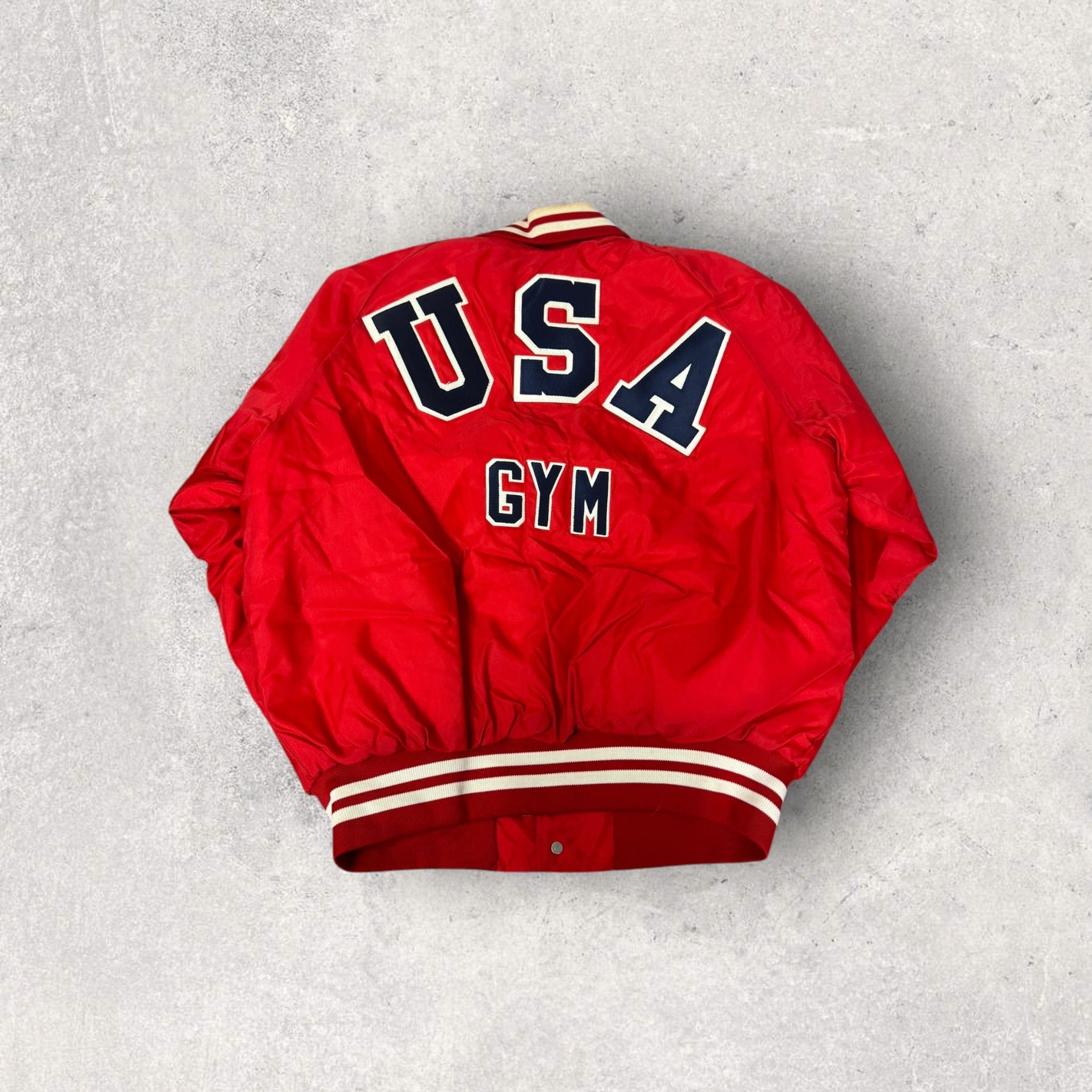 Vintage USA Gym Bomber Jacket- XXL