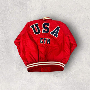 Vintage USA Gym Bomber Jacket- XXL