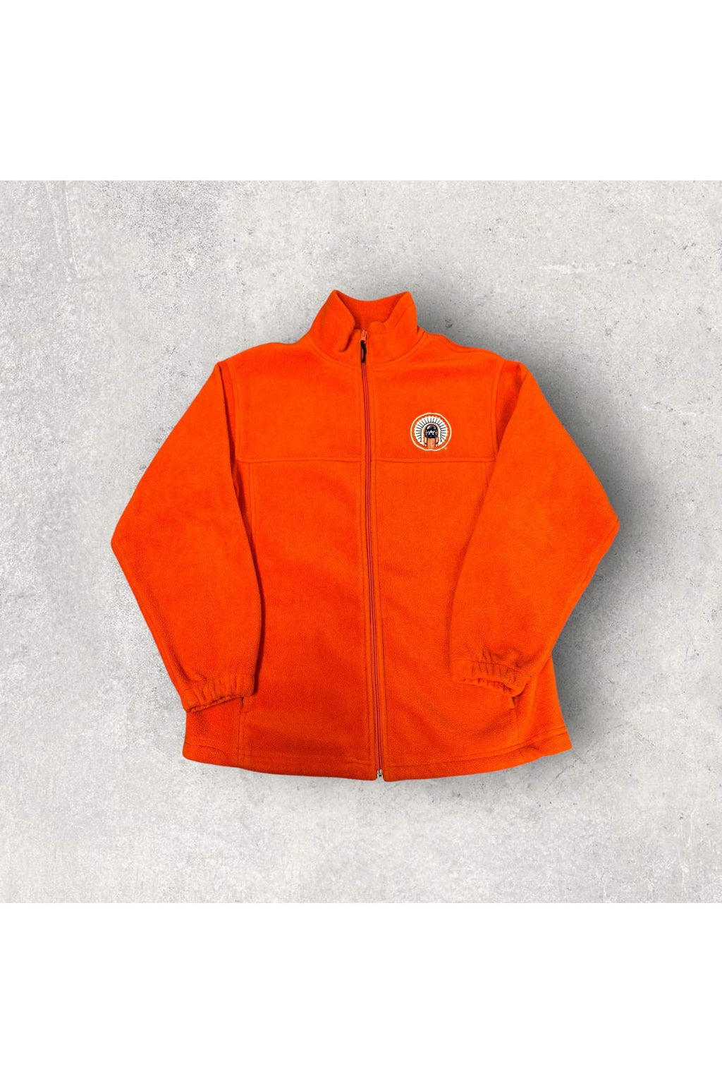 2000s University of Illinois Full Zip Fleece Jacket- YTH XL (18-20)