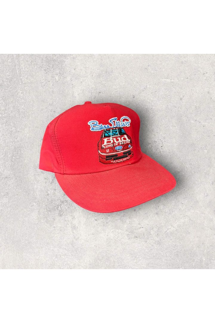 Vintage Bill Elliott Bud King Of Bears NASCAR Racing Snapback