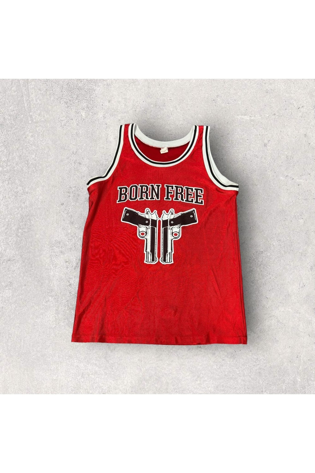 Vintage Made In USA Kid Rock Born Free Basketball Jersey- M