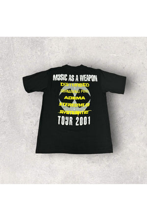 Vintage Giant 2001 Music As A Weapon Tour Tee- M