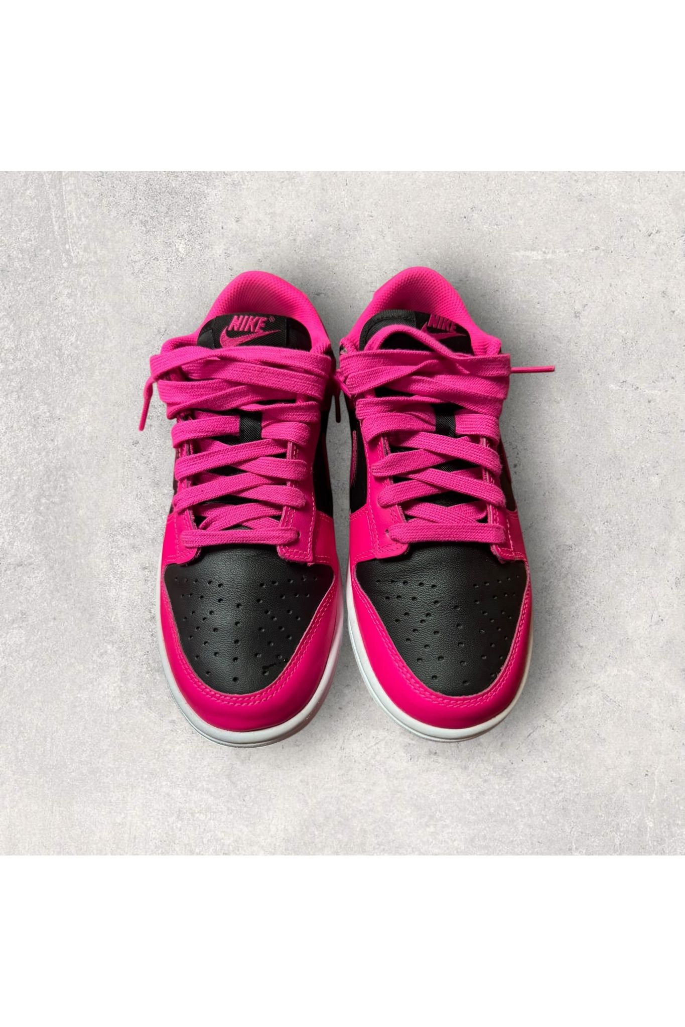 Nike Dunk Low FIERCE PINK BLACK (WOMEN'S)