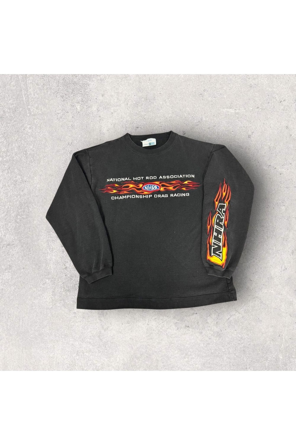 Vintage National Hot Rod Association Championship Drag Racing Crewneck- M