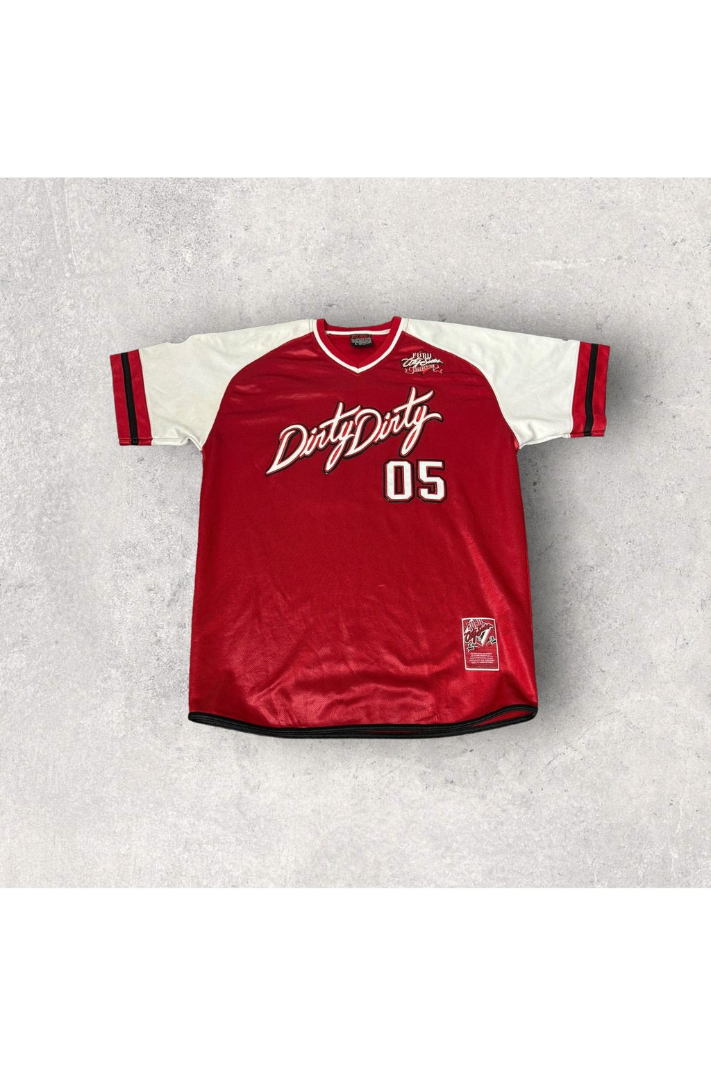 Vintage FUBU City Series Dirty Dirty Jersey- L