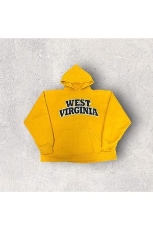 2000s Russell West Virginia Hoodie- M