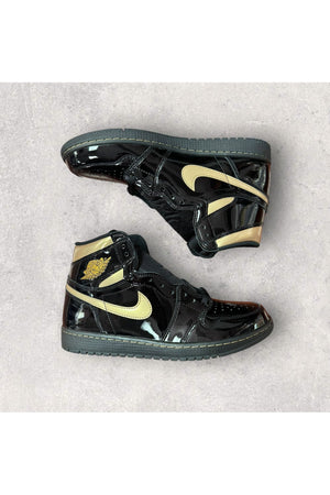 Jordan 1 Retro High BLACK METALLIC GOLD (2020)