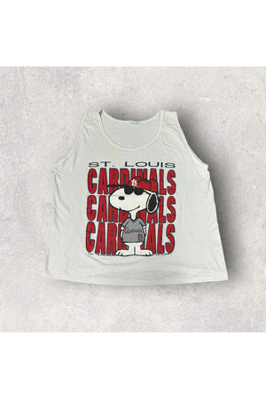 Vintage 1988 St. Louis Cardinals x Snoopy Tank- L