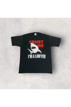 Vintage Made In USA Jerzees Trust Me! I'm A Lawyer Tee- L