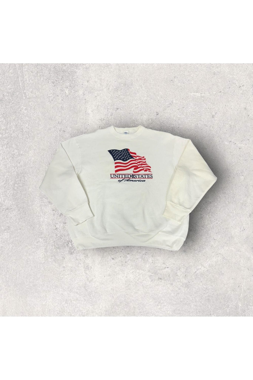 Vintage Fruit of the Loom United States of America Crewneck- XL