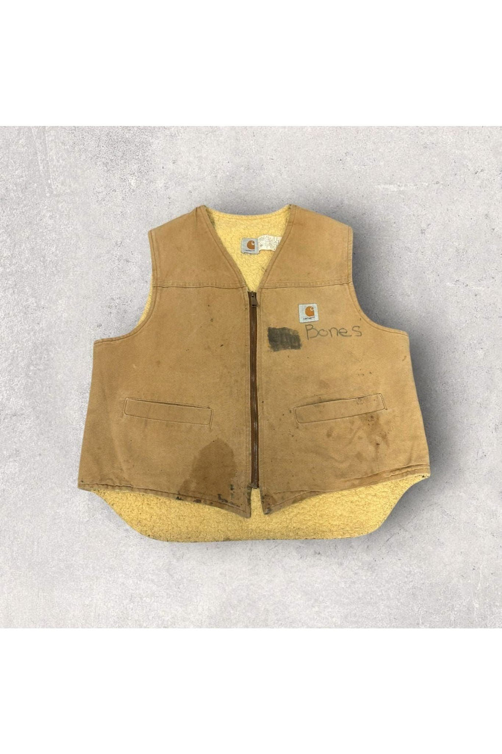 Vintage Made In USA Carhartt Workwear Vest- XL