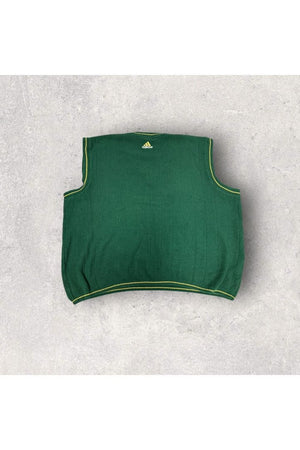 Vintage Adidas Notre Dame V-Neck Knit Sweater Vest- XXL