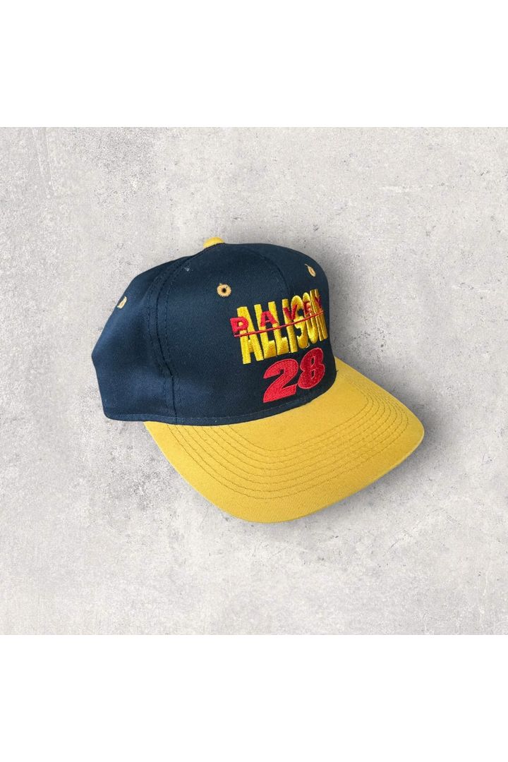 Vintage Youngan Hat Co. Davey Allison Racing Snapback