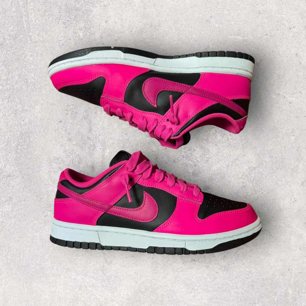 Nike Dunk Low FIERCE PINK BLACK (WOMEN'S)