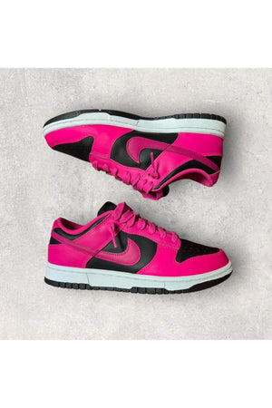 Nike Dunk Low FIERCE PINK BLACK (WOMEN'S)