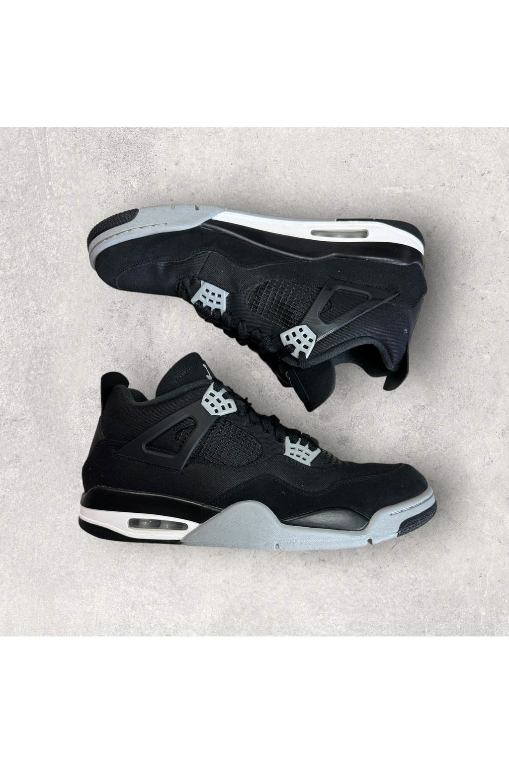 Jordan 4 Retro SE BLACK CANVAS