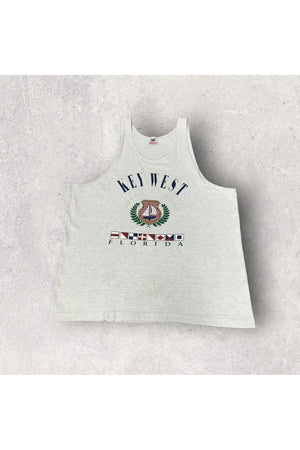 Vintage Fruit of the Loom Key West Florida Tank- XL