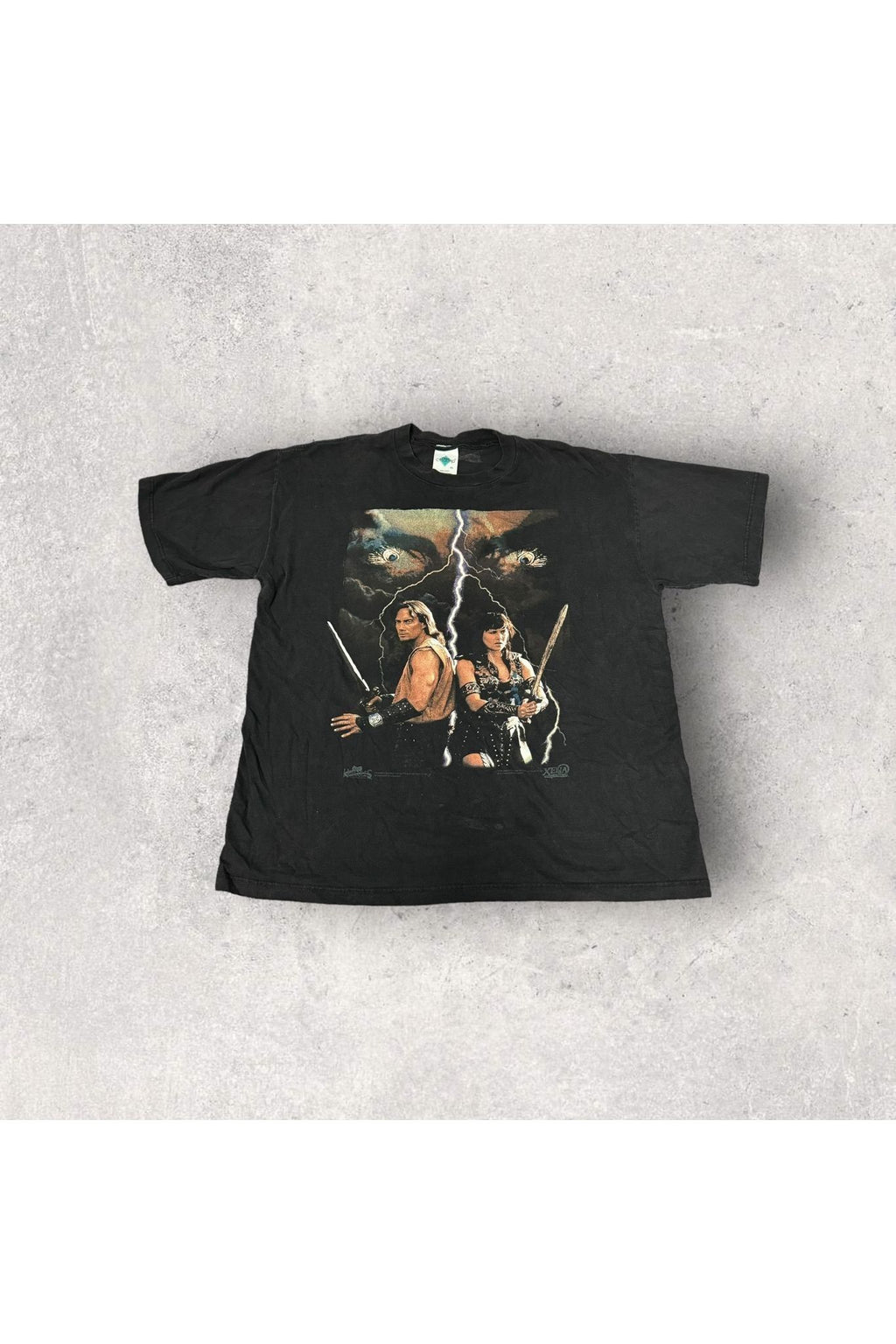 Vintage Tour Champ 1997 Xena Warrior Princess Promo Tee- XL