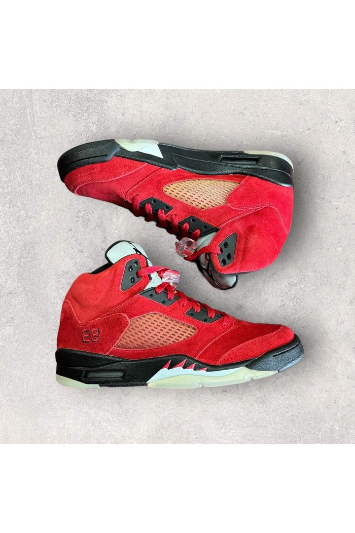 Jordan 5 Retro DMP RAGING BULL RED SUEDE