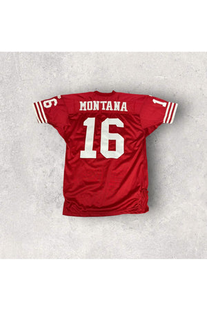 Vintage Deadstock Wilson Proline San Fracisco 49ers Joe Montana Football Jersey- SZ 46