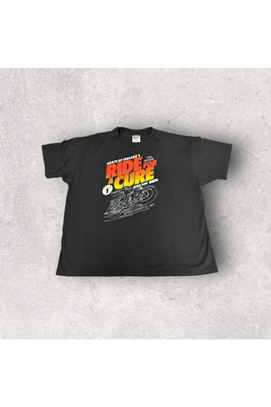 Vintage 1997 Abate of Indiana's Ride For A Cure Tee- XL