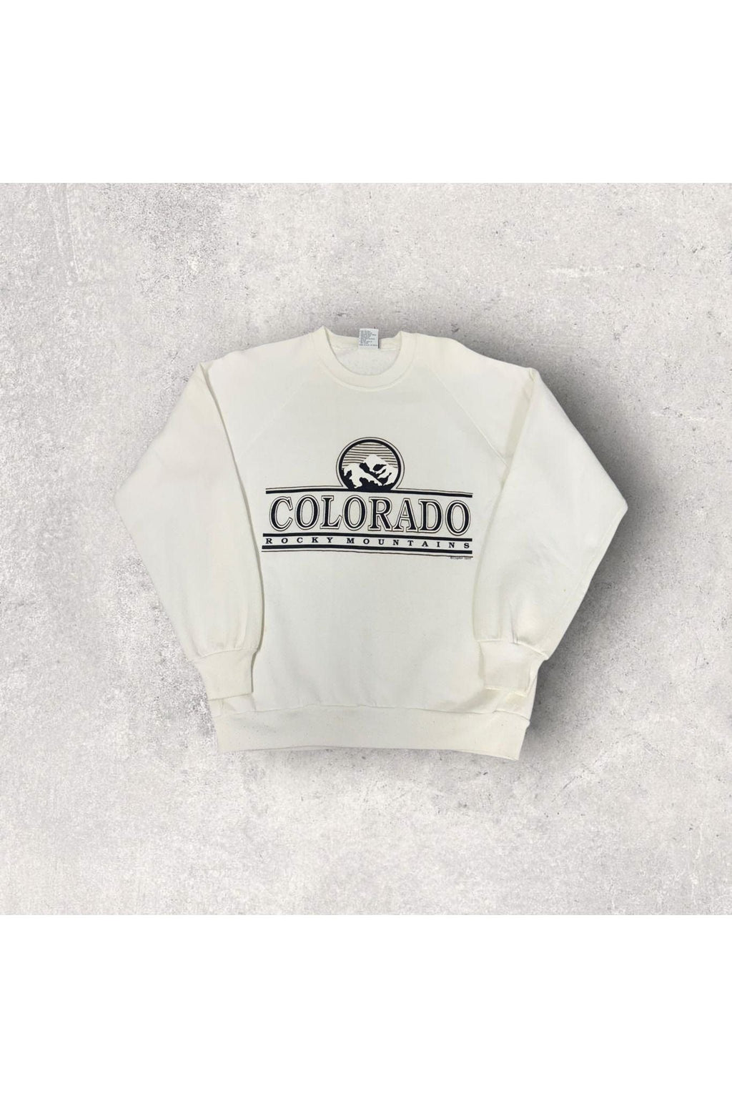 Vintage Gopher Sport Colorado Rocky Mountains Crewneck- L