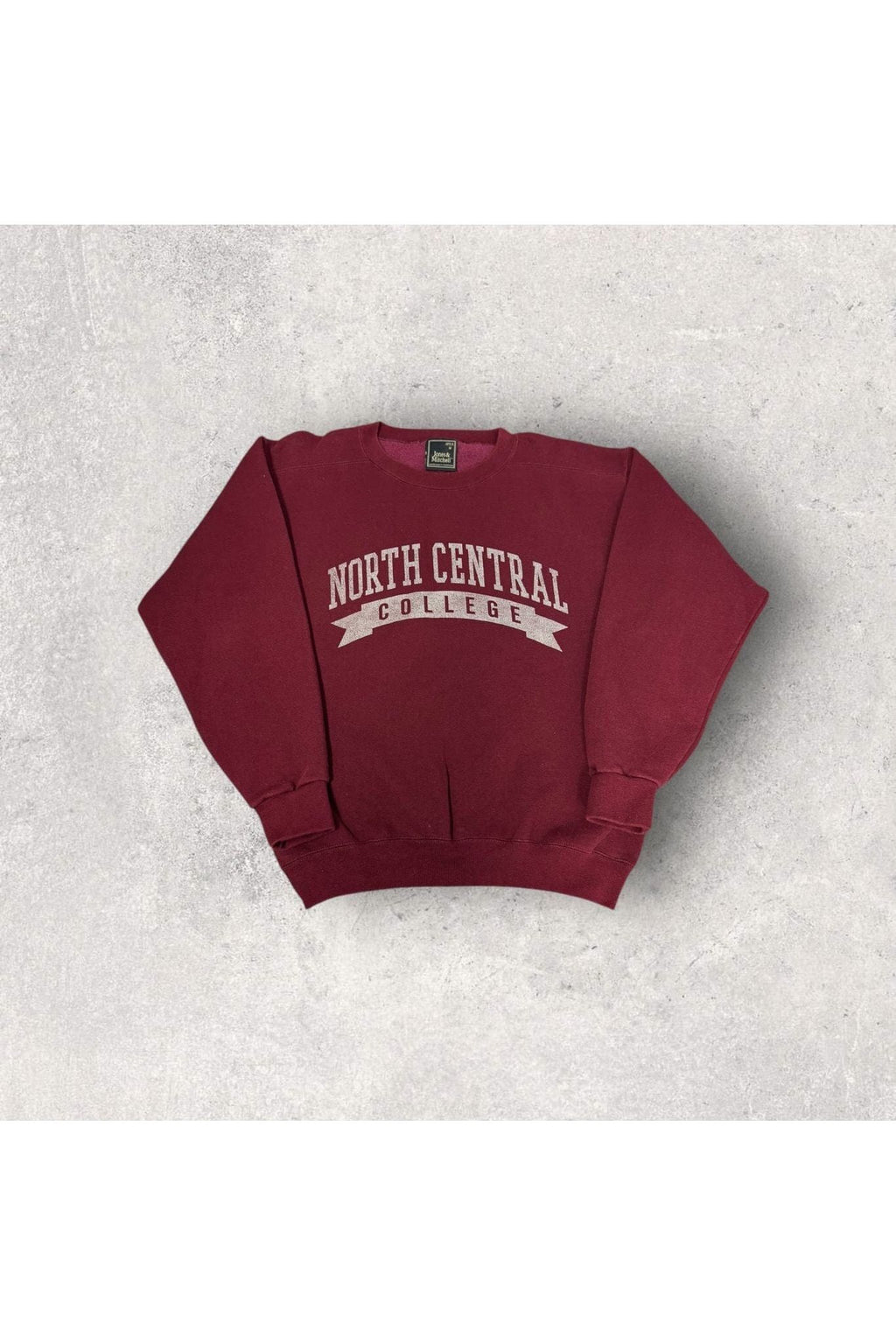 Vintage Made In USA Jones & Mitchell North Central College Crewneck- M