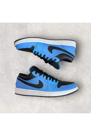 Jordan 1 Low UNIVERSITY BLUE BLACK