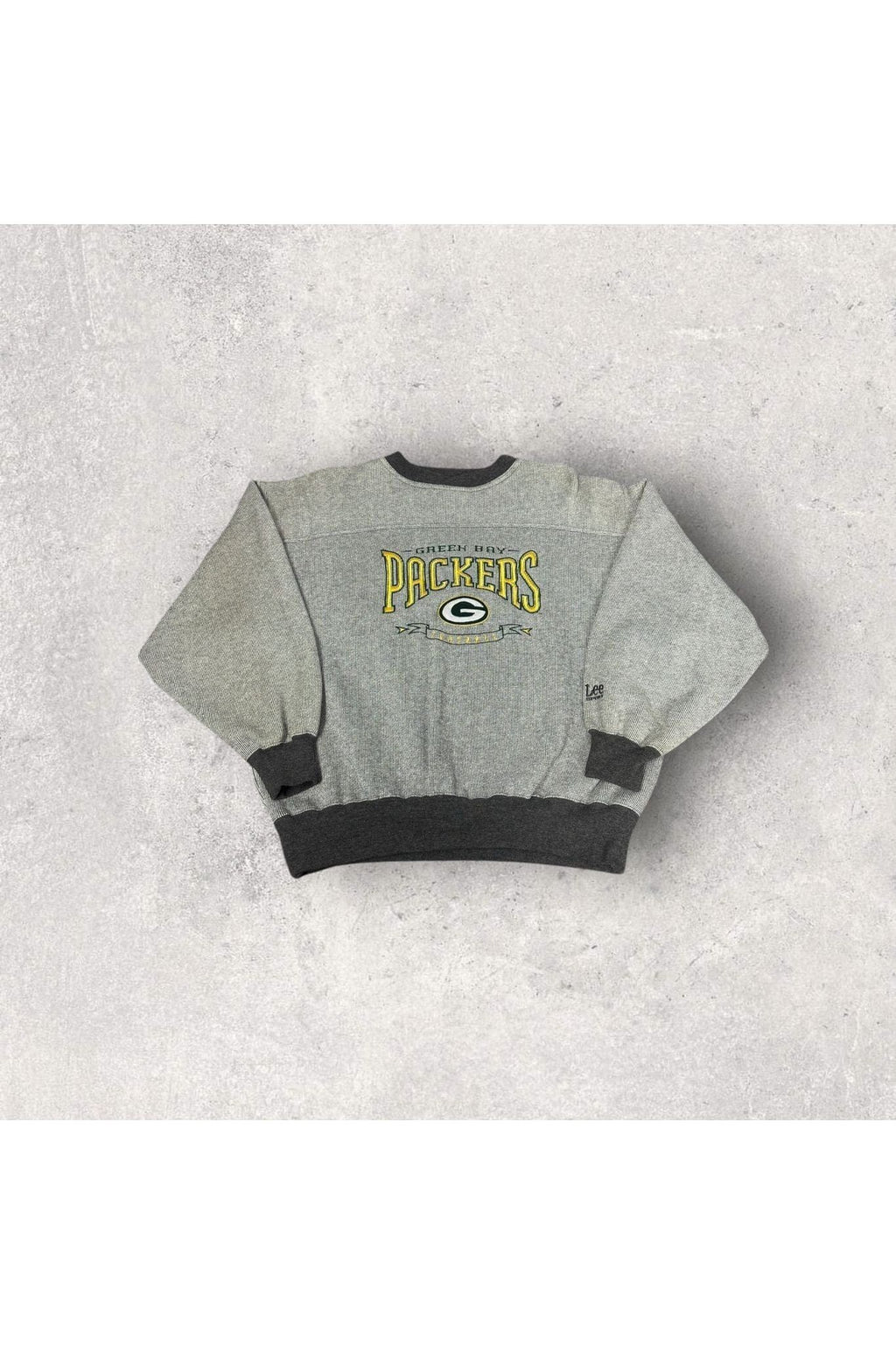 Vintage Lee Sports Green Bay Packers Crewneck- L