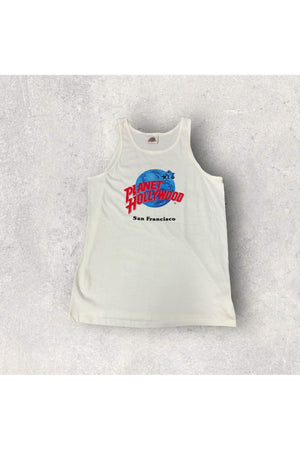 Vintage Made In USA Planet Hollywood San Francisco Tank- L