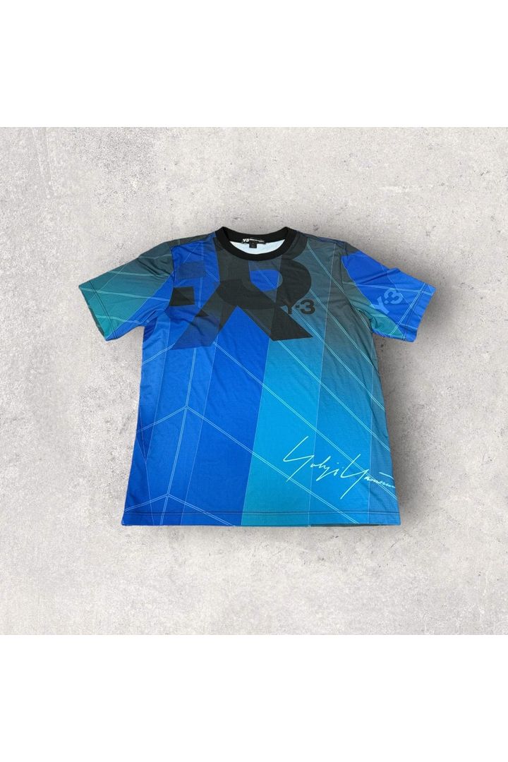 Y-3 Adidas Yohji Yamamoto Soccer Jersey- M