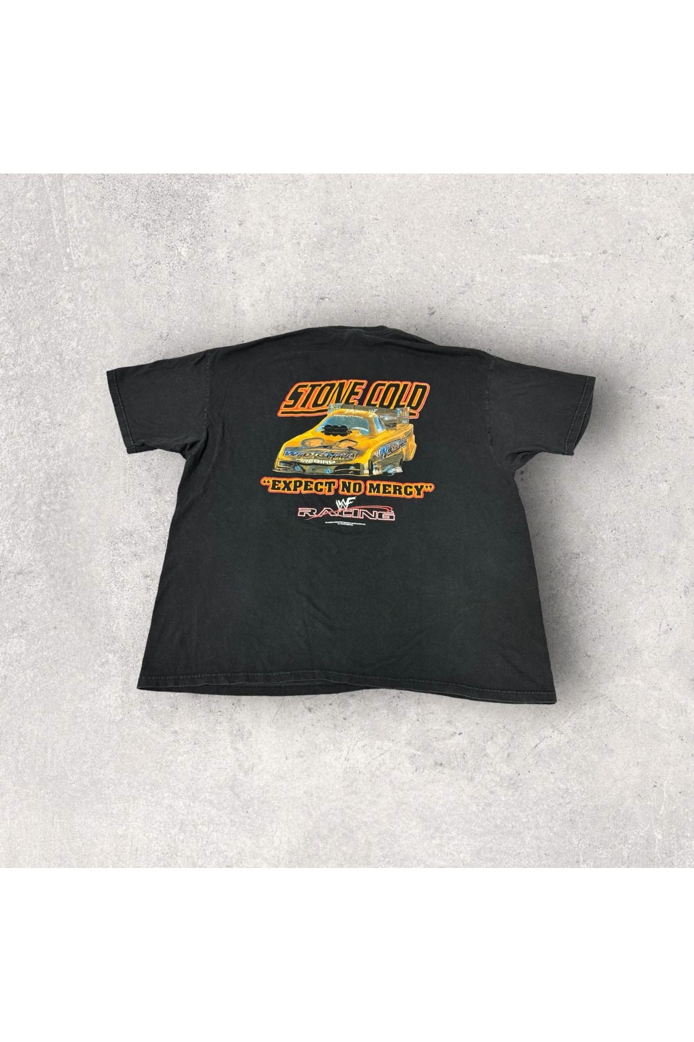 Vintage 2001 WWF Racing Stone Cold Mac Tools Racing Tee- XXL