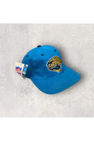 Vintage Deadstock Game Day NFL Jacksonville Jaguars Velcro Strap Hat