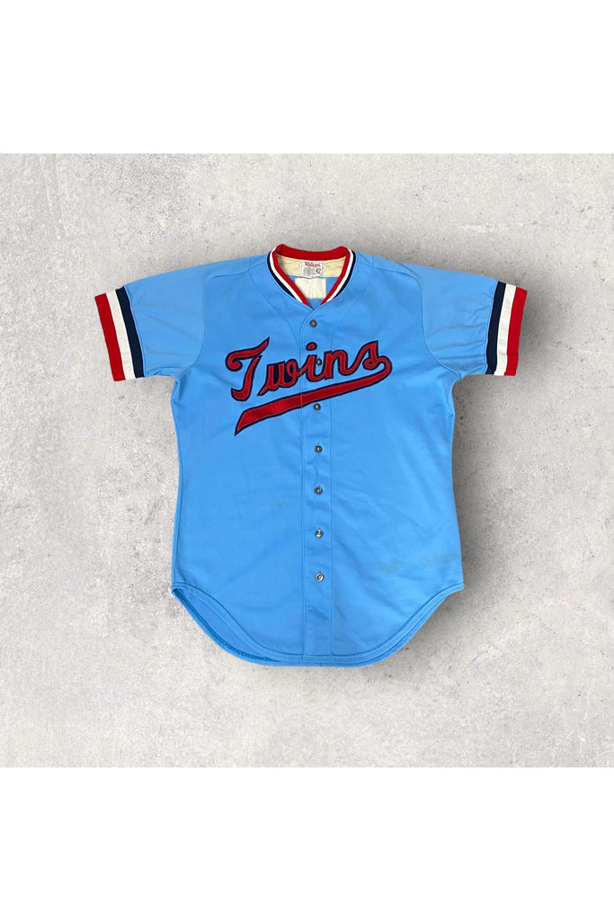 Vintage Authentic Wilson Minnesota Twins Baby Blue Jersey Sz 42 LATE 70s