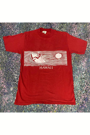 Vintage Single Stitch Hi Cru By Stedman Hawaii Tee- M