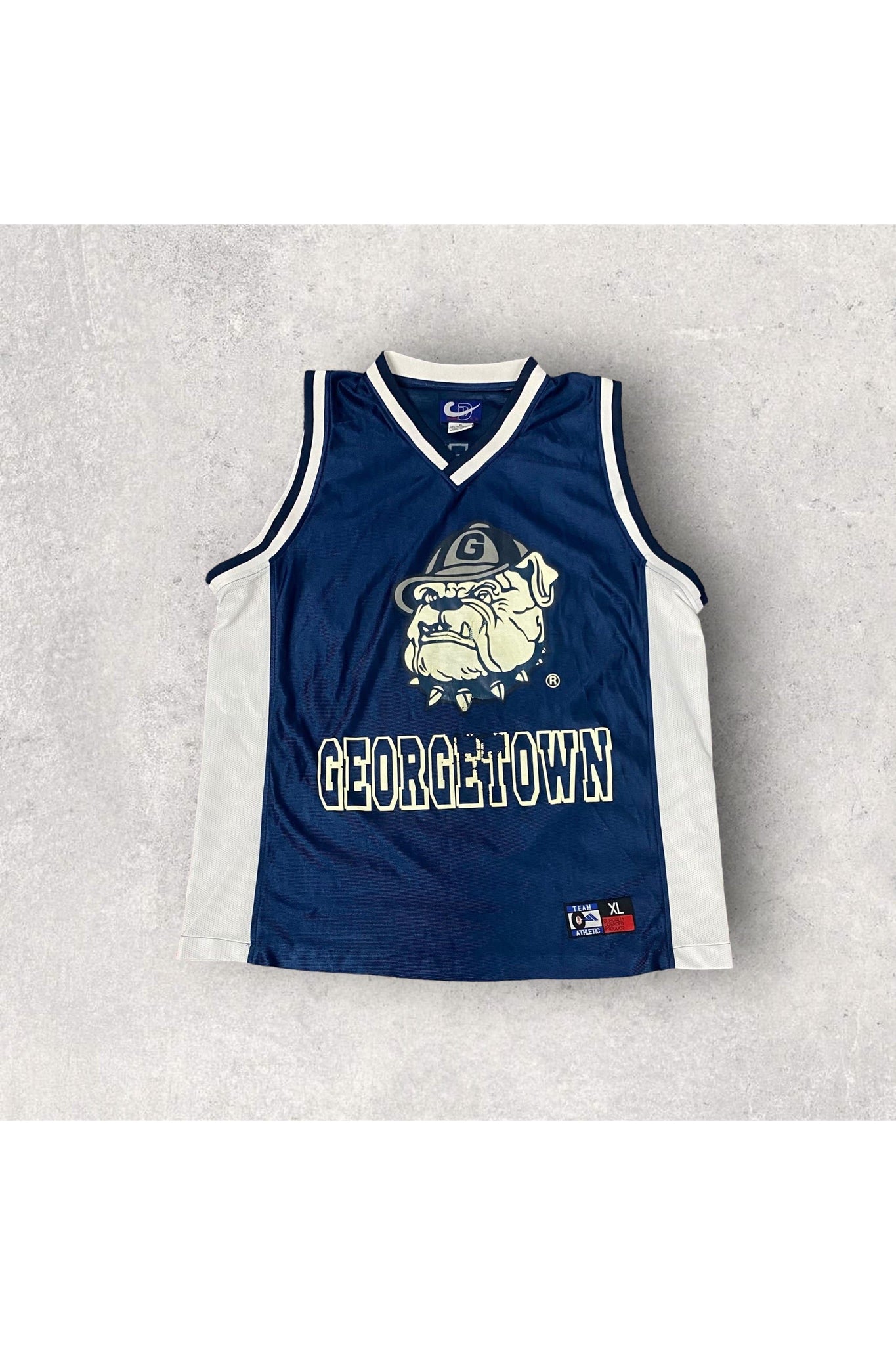 Vintage Team Athletic Georgetown Basketball Jersey- XL