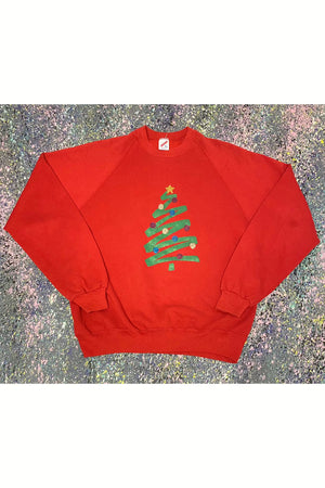 Vintage Jerzees Christmas Sweater- XL