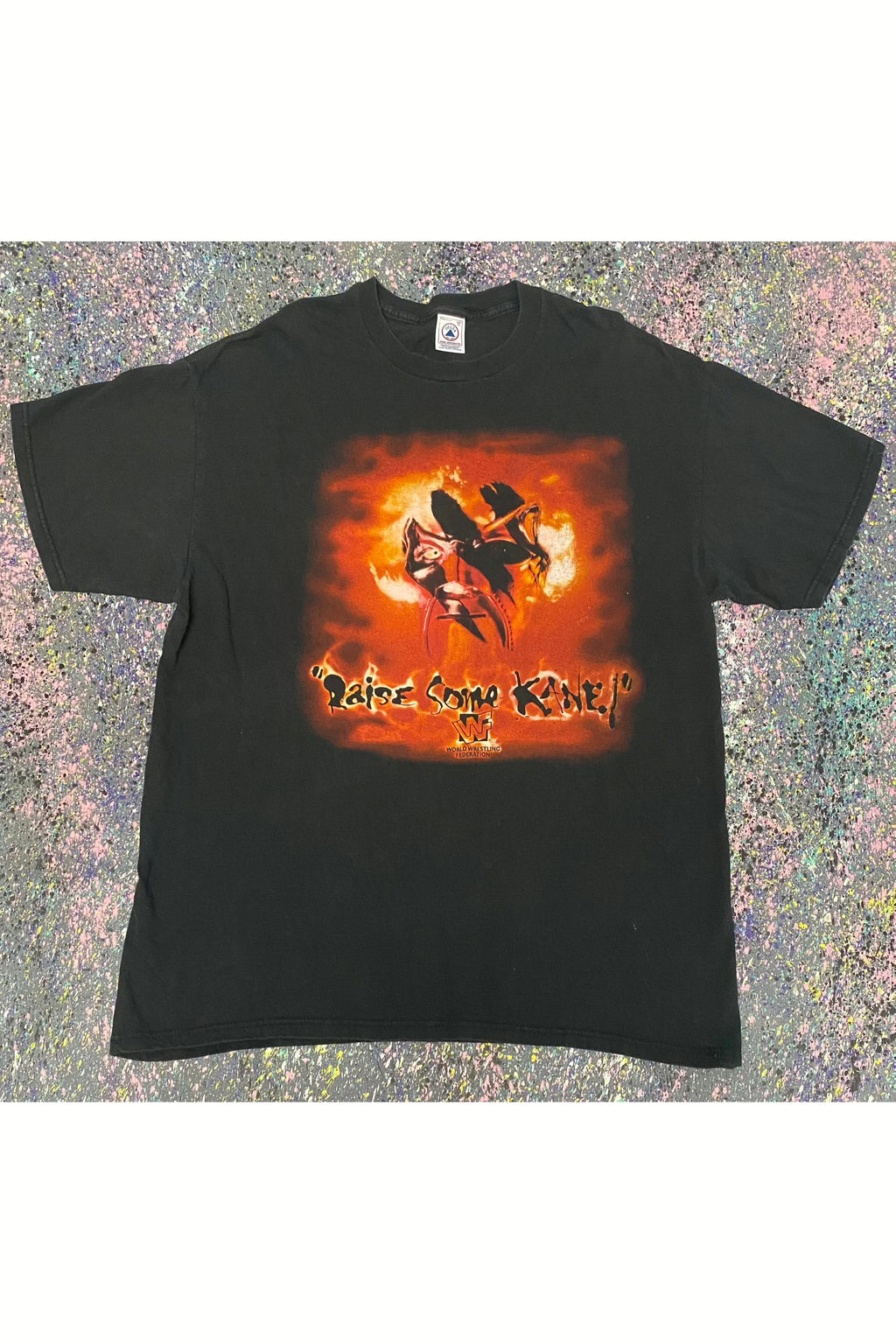 Vintage WWF Kane Welcome To Hell Wrestling Tee- XL