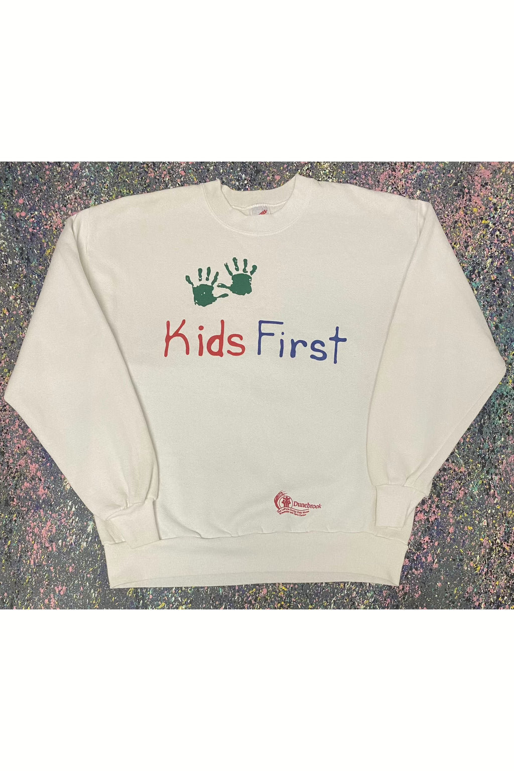 Vintage Jerzees Kids First Crewneck- L