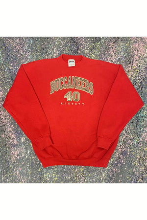 Vintage Tultex Tampa Bay Buccaneers Mike Alstott Crewneck- L