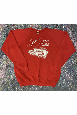 Vintage “R” Place Peotone, IL Crewneck- XL