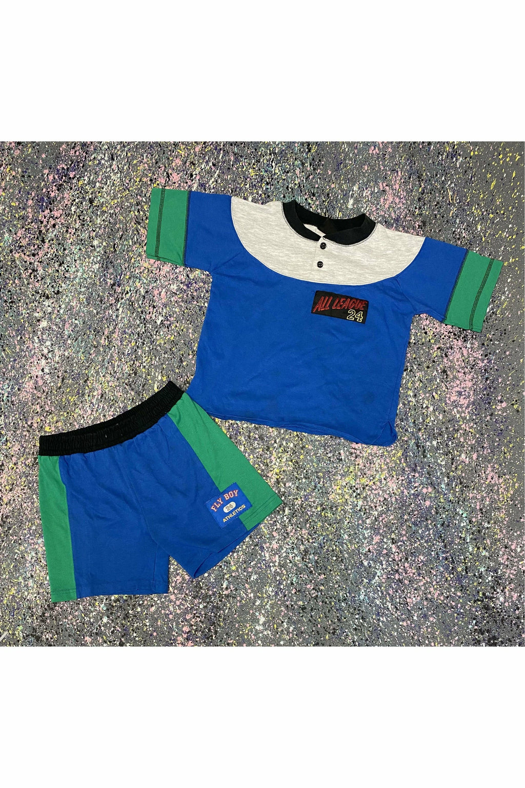 Vintage Electric Kids 2 Pc. Summer Outfit- Size 6