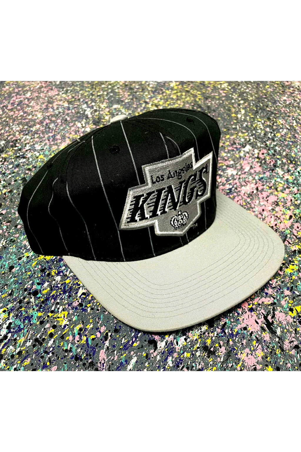 Vintage L.A. Kings Pinstripe Starter Snapback