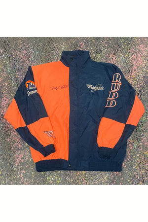 Vintage 90s Made In USA Ricky Rudd Whirlpool Racing Windbreaker- XXL