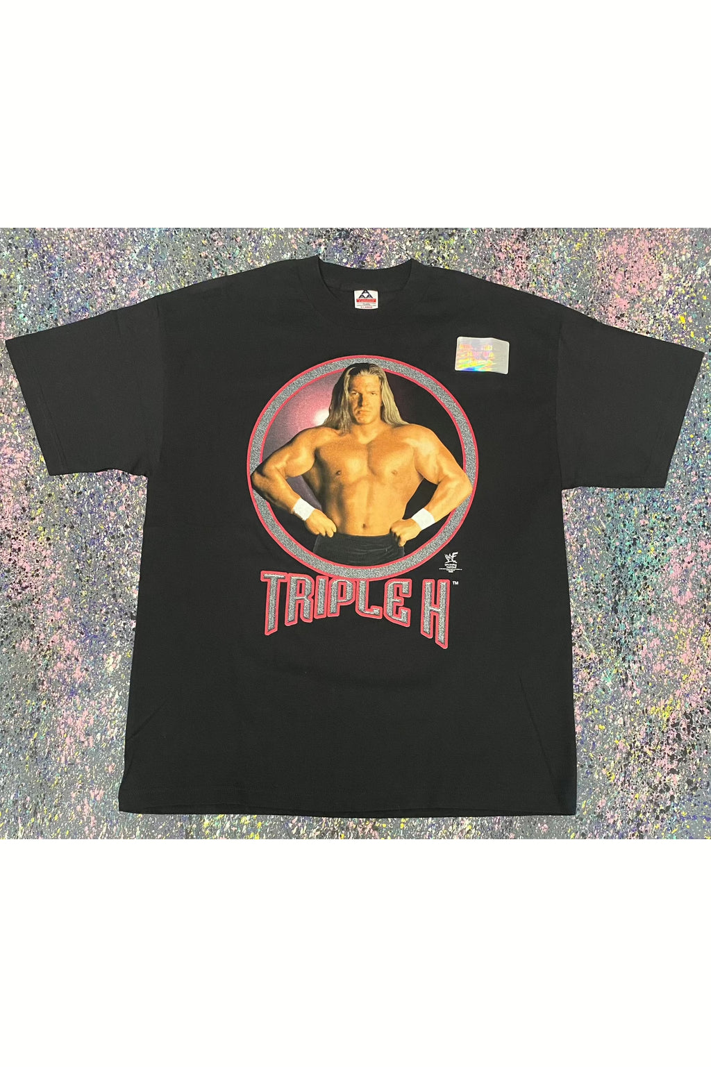 Vintage 1999 Deadstock Triple H I Am The Game WWF Wrestling Tee- XL